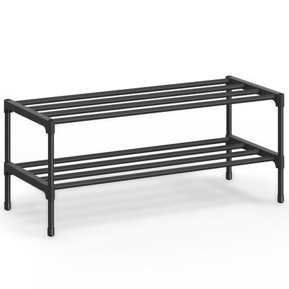Shoe Rack for Closet, Compact Metal Shoe Organizer Shelf for Entryway - image 30