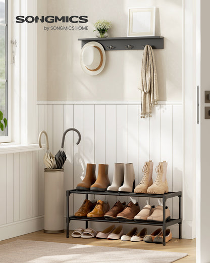 Shoe Rack for Closet, Compact Metal Shoe Organizer Shelf for Entryway - image 21