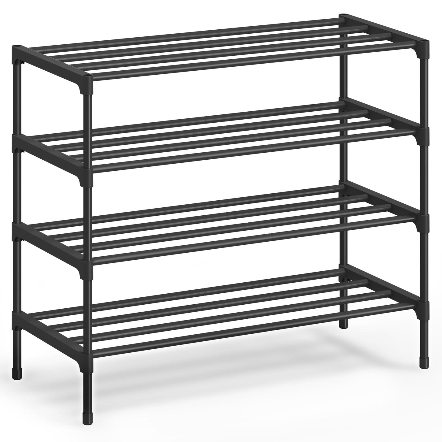 Shoe Rack for Closet, Compact Metal Shoe Organizer Shelf for Entryway - image 32