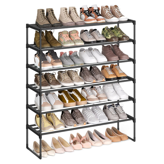Shoe Rack, Shoe Organizer, Metal Storage Shelf
