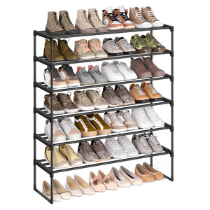 Shoe Rack, Shoe Organizer, Metal Storage Shelf