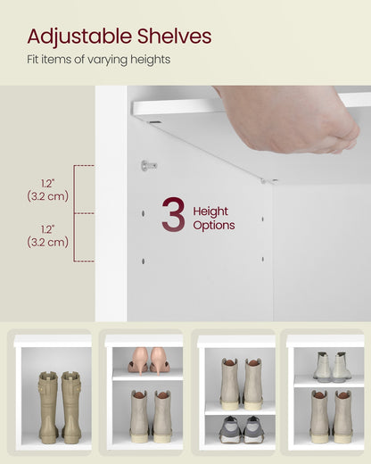 Shoe Storage Bench with Removable Cushion - image 15