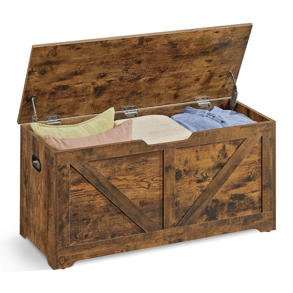Storage Bench Matte White 40 x 80 x 46 cm - image 36