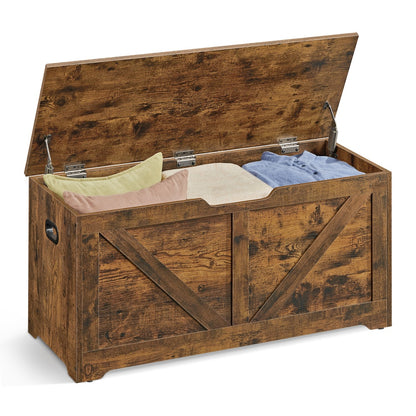 Storage Bench Matte White 40 x 80 x 46 cm - image 36