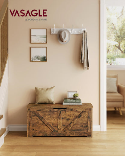 Storage Bench Matte White 40 x 80 x 46 cm - image 37