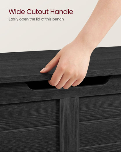 Storage Chest with 2 Safety Hinges