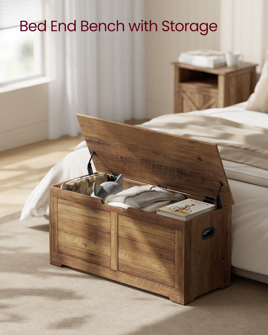 Storage Bench Matte White - image 32