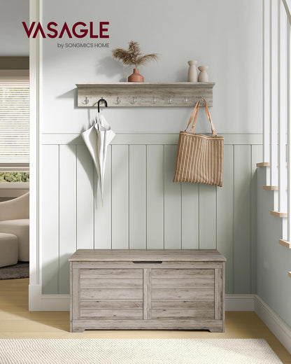 Storage Chest with 2 Safety Hinges