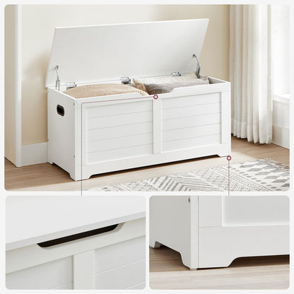 Storage Bench Matte White - image 7