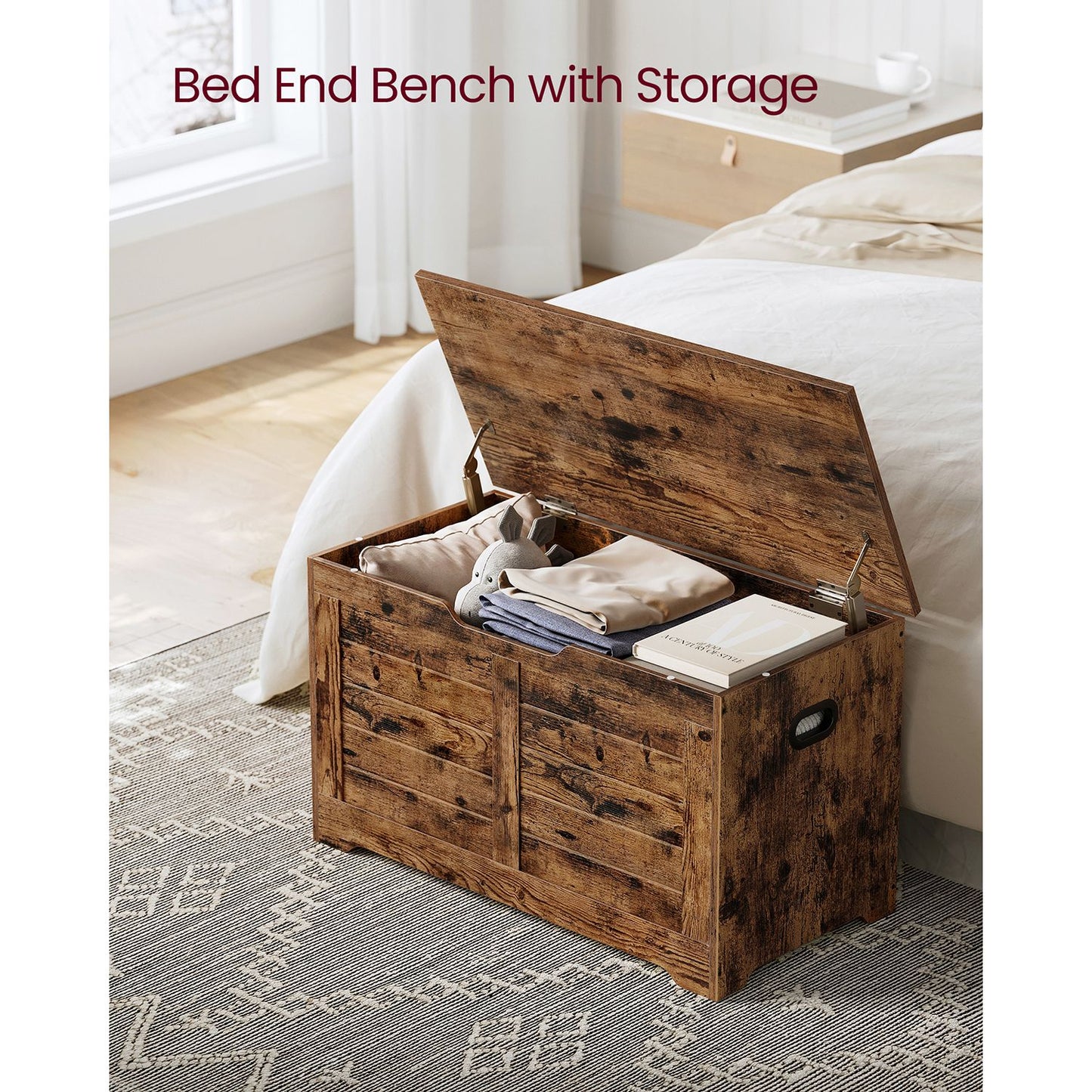 Storage Bench Matte White - image 22