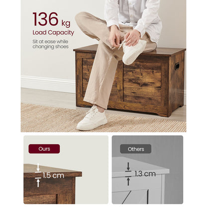 Storage Bench Matte White - image 25