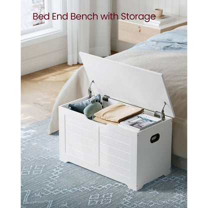 Storage Bench Matte White - image 12