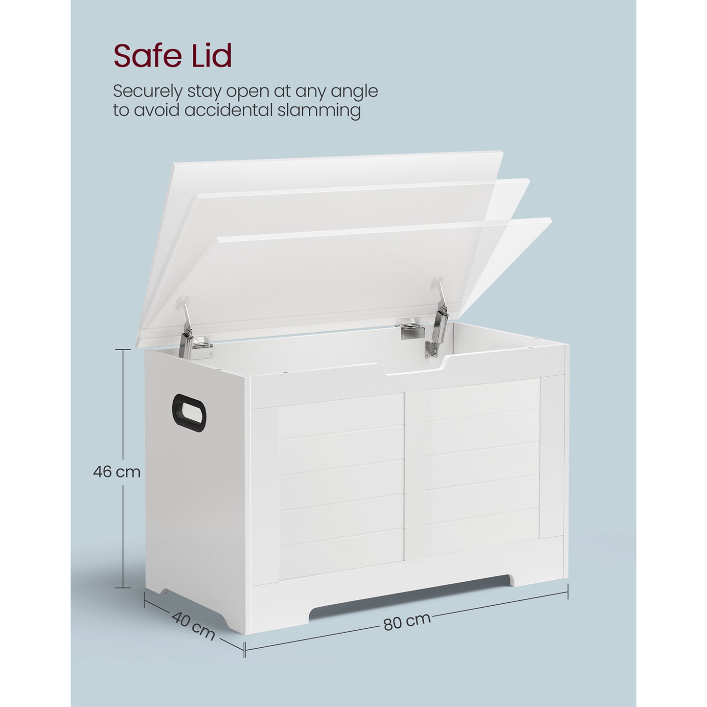 Storage Bench Matte White - image 16