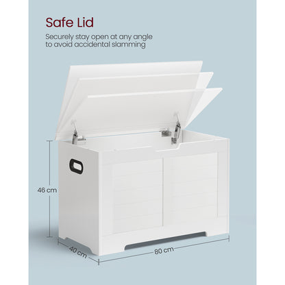 Storage Bench Matte White - image 16