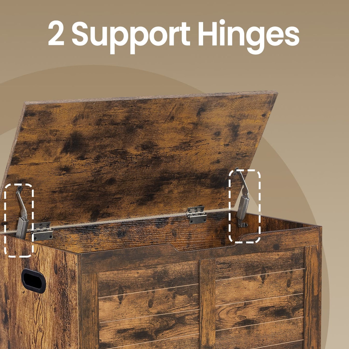 Blanket Storage Box, Shoe Bench with Storage, for Bedroom, Hallway, Living Room, White - image 21