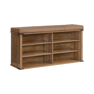 Shoe Storage Bench with Removable Cushion - image 27