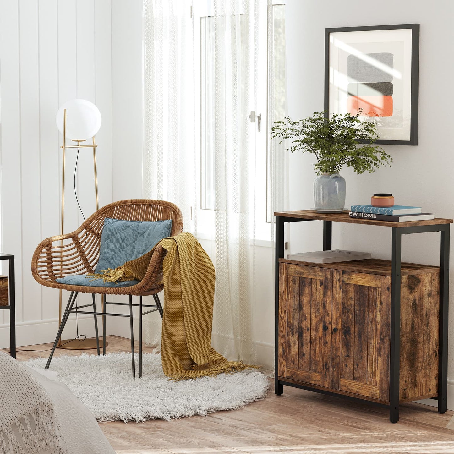 Industrial Style Storage Cabinet - image 5