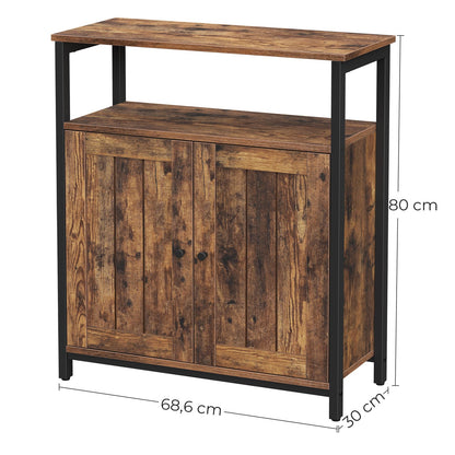 Industrial Style Storage Cabinet - image 9