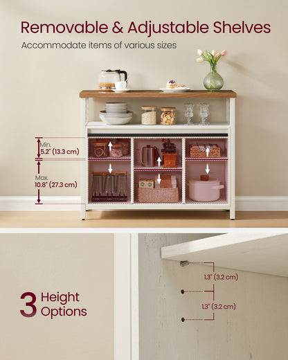 Buffet Cabinet, Coffee Bar Storage Cabinet
