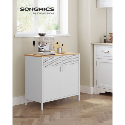 Storage Sideboard, Buffet Table with Adjustable Shelves