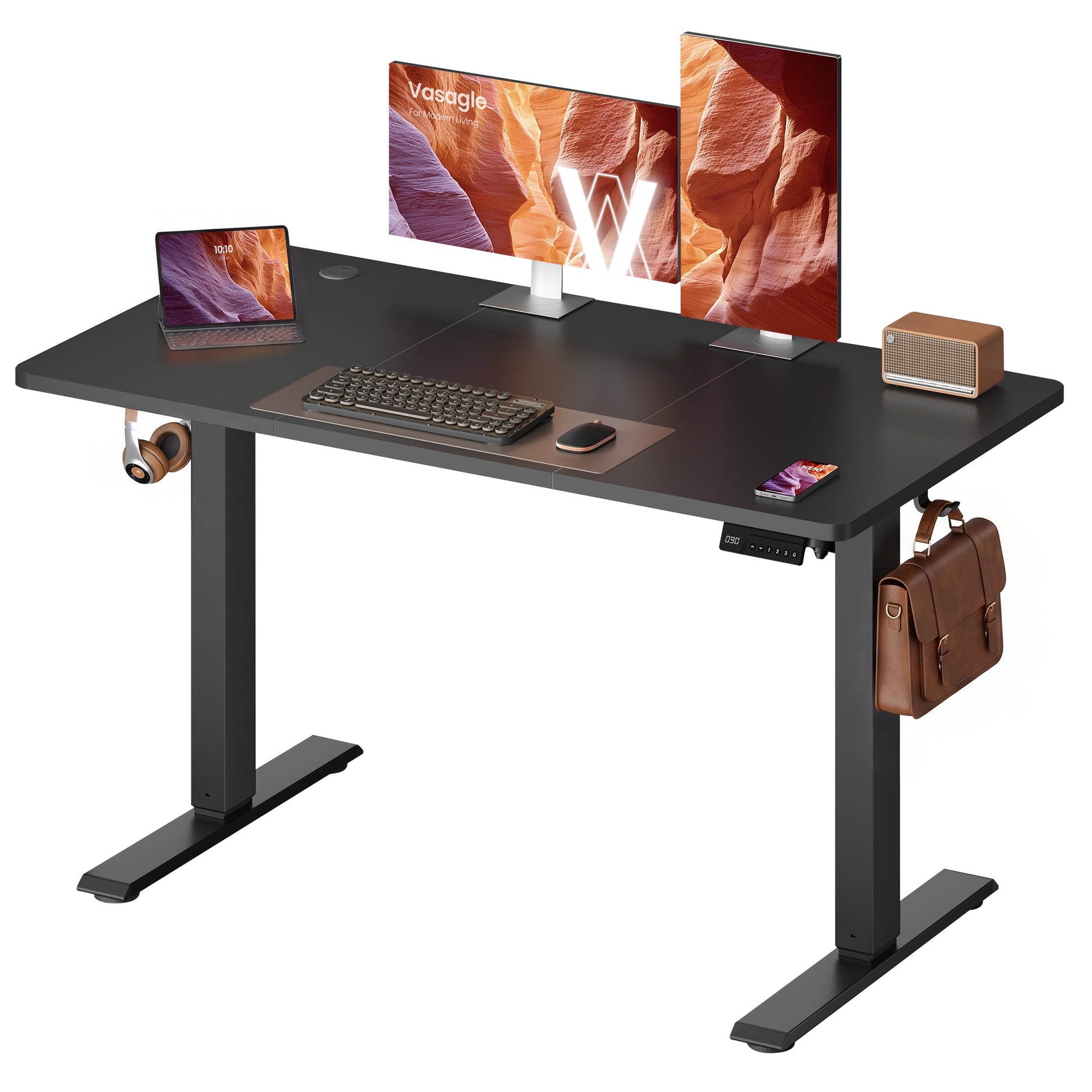 Electric Standing Desk, Height Adjustable Desk, Sedentary Reminder - image 1