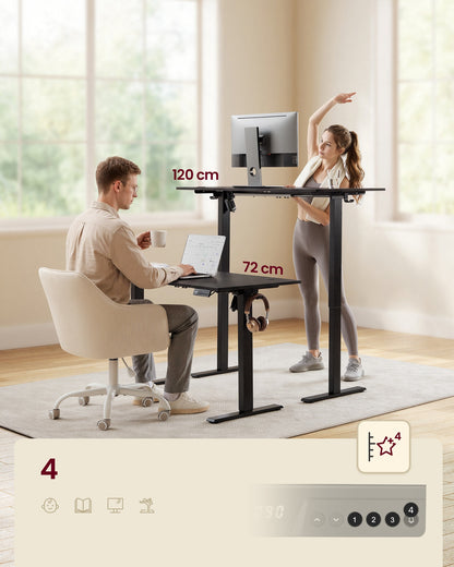 Electric Standing Desk, Height Adjustable Desk, Sedentary Reminder - image 3