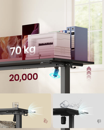 Electric Standing Desk, Height Adjustable Desk, Sedentary Reminder - image 4