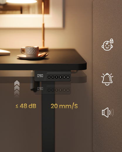 Electric Standing Desk, Height Adjustable Desk, Sedentary Reminder - image 5