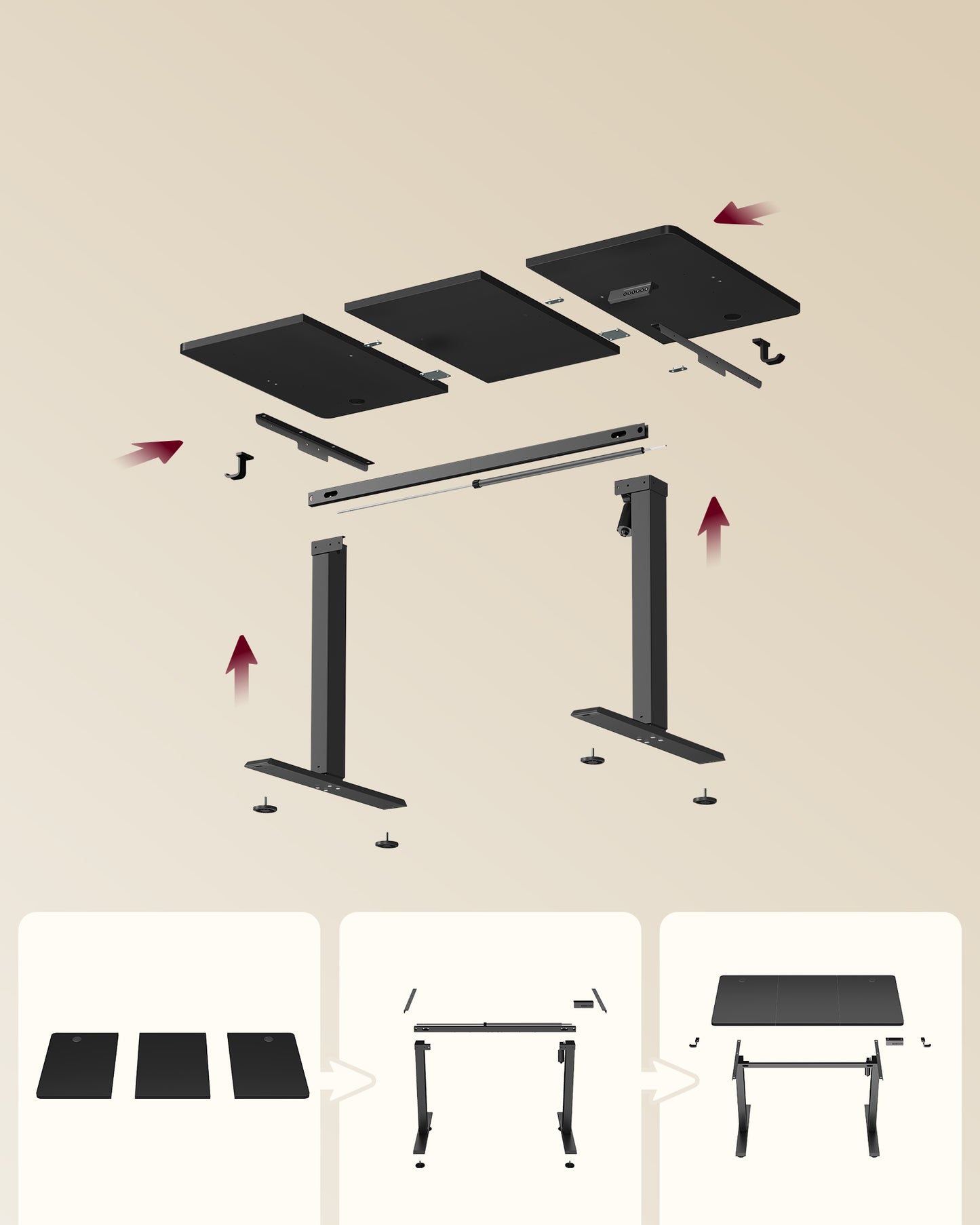 Electric Standing Desk, Height Adjustable Desk, Sedentary Reminder - image 6