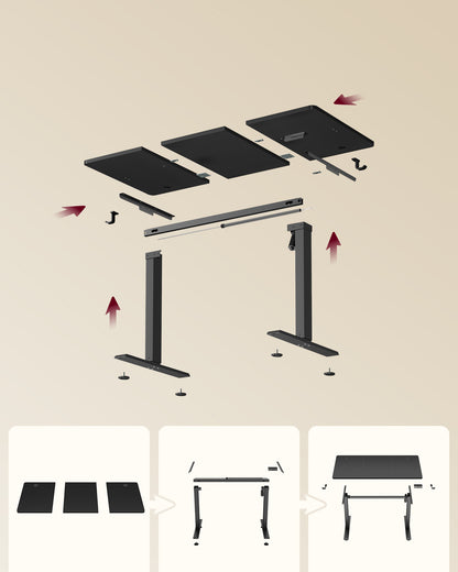 Electric Standing Desk, Height Adjustable Desk, Sedentary Reminder - image 6