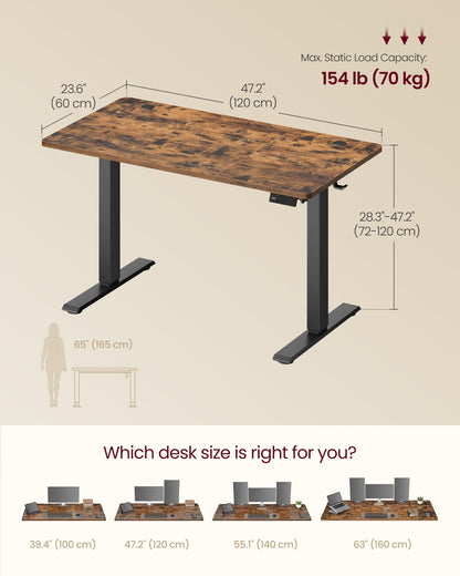 Electric Standing Desk, Height Adjustable Desk, Sedentary Reminder - image 14