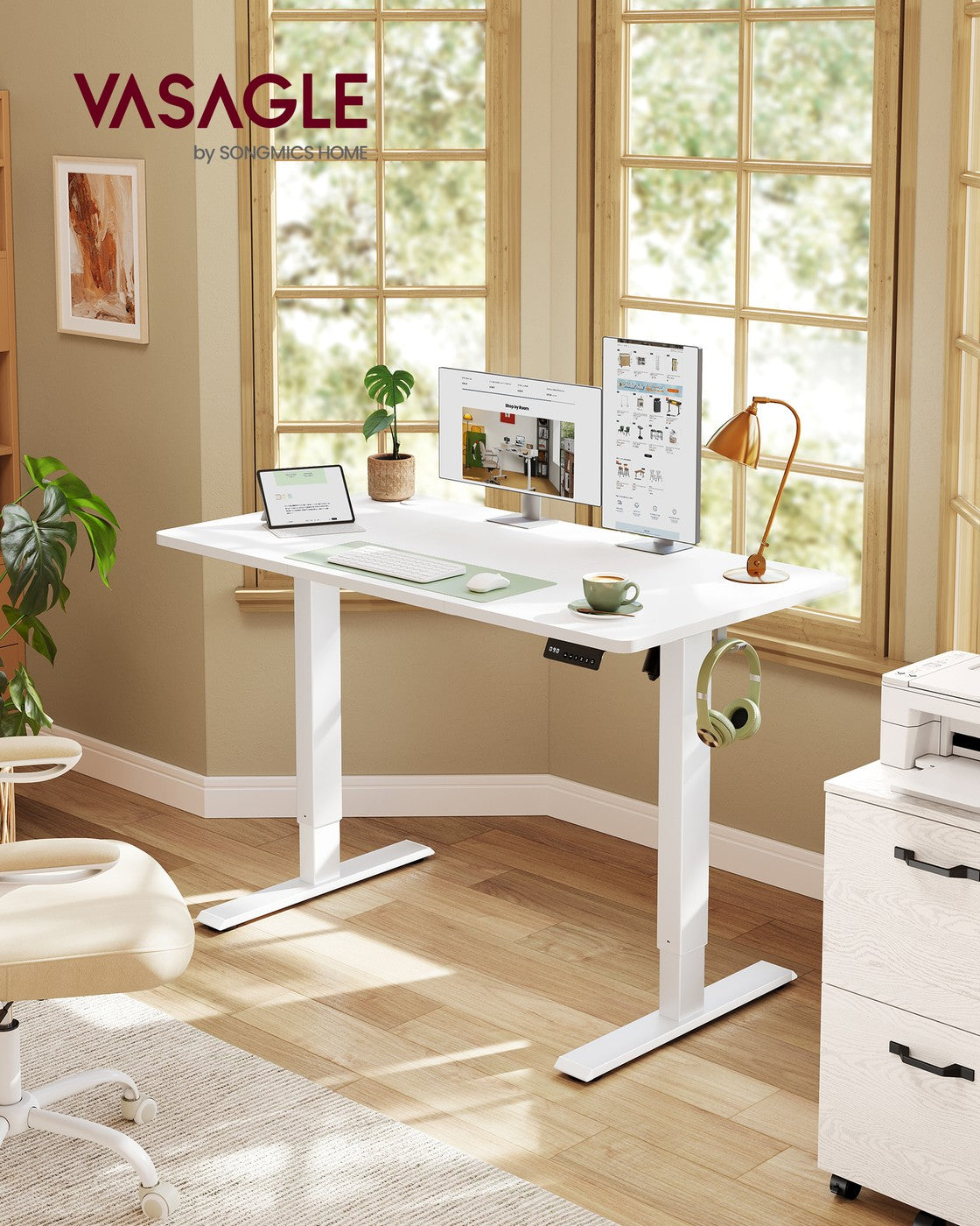 Electric Standing Desk, Height Adjustable Desk, Sedentary Reminder - image 16