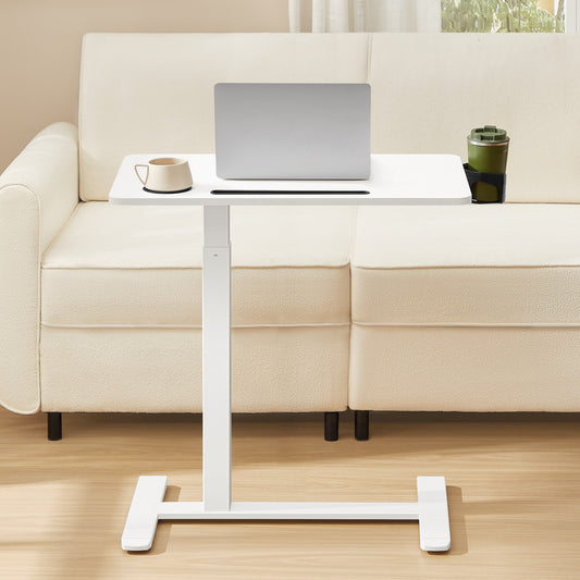 Small Standing Desk with Wheels, Mobile Height Adjustable Stand Up Desk - image 1