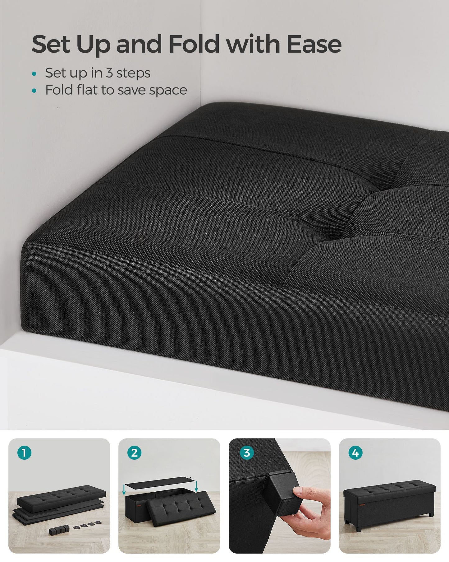 Storage Ottoman Bench