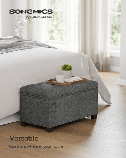 Storage Ottoman Bench with Legs, Load up to 660 lb - image 2