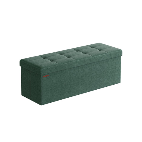 MAZIE Collection 43" Wide Folding Storage Ottoman Bench