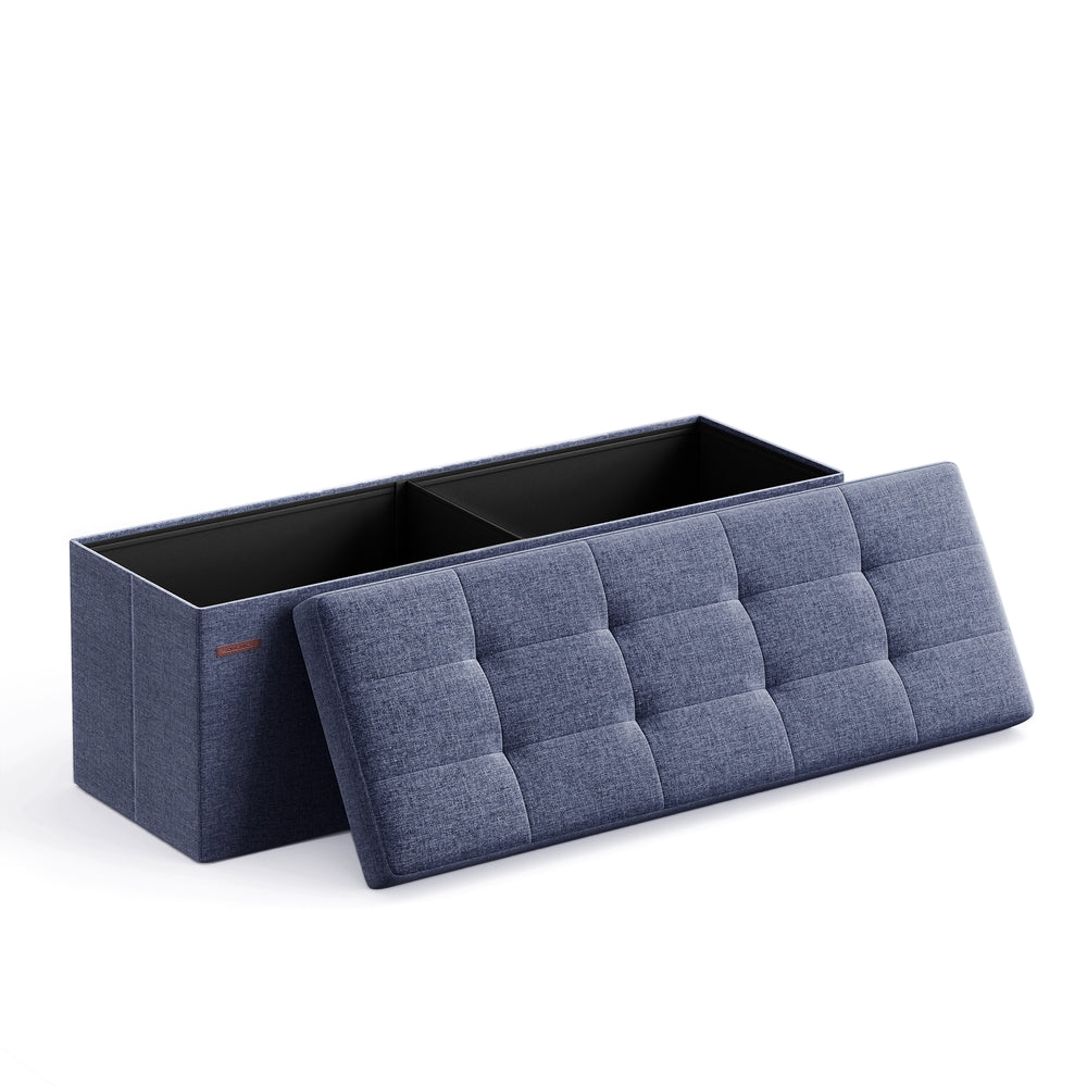 MAZIE Collection 43'' Folding Storage Ottoman Bench
