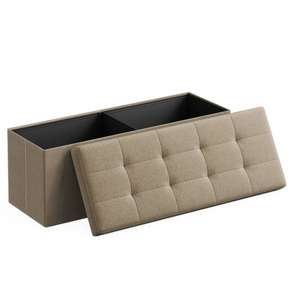 MAZIE Collection 43'' Folding Storage Ottoman Bench