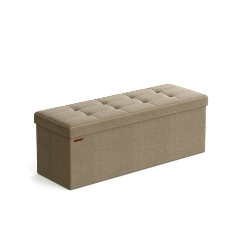 MAZIE Collection 43'' Folding Storage Ottoman Bench