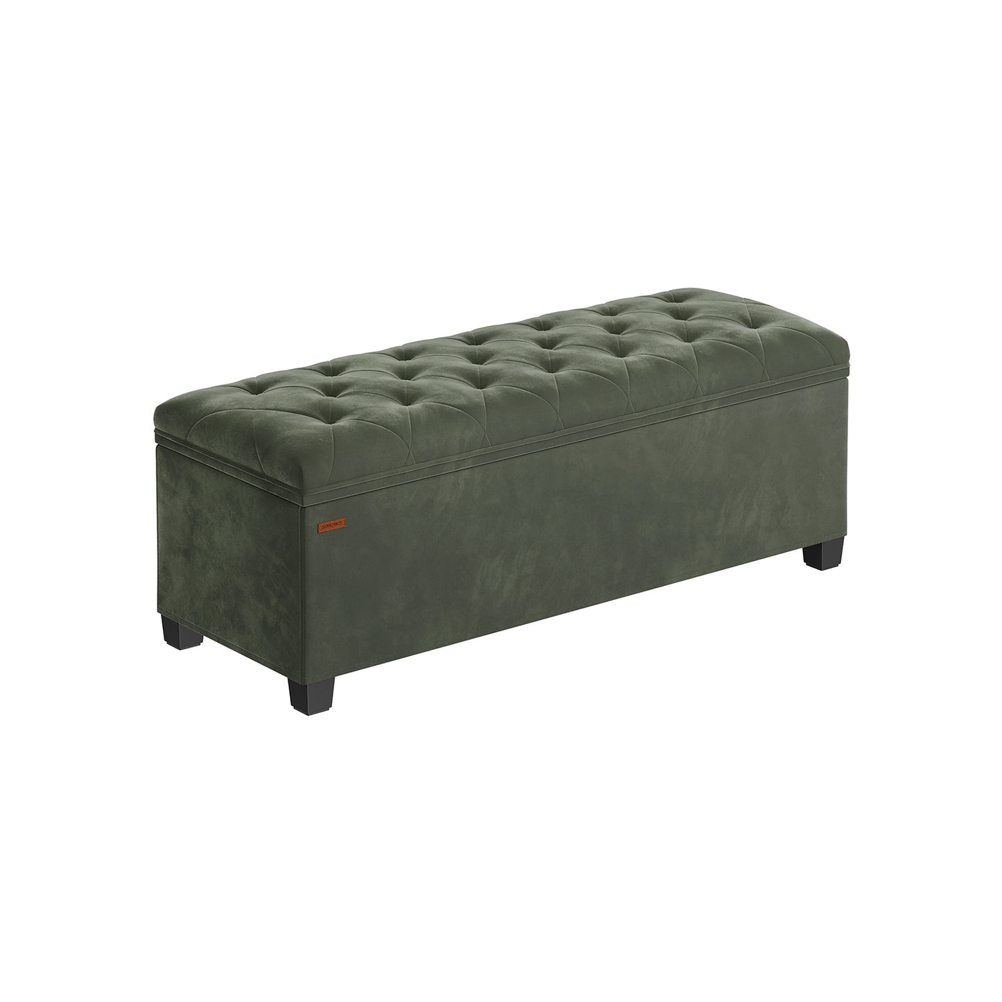 Storage Ottoman Bench, Foot Rest with Legs - HWLEXTRA 