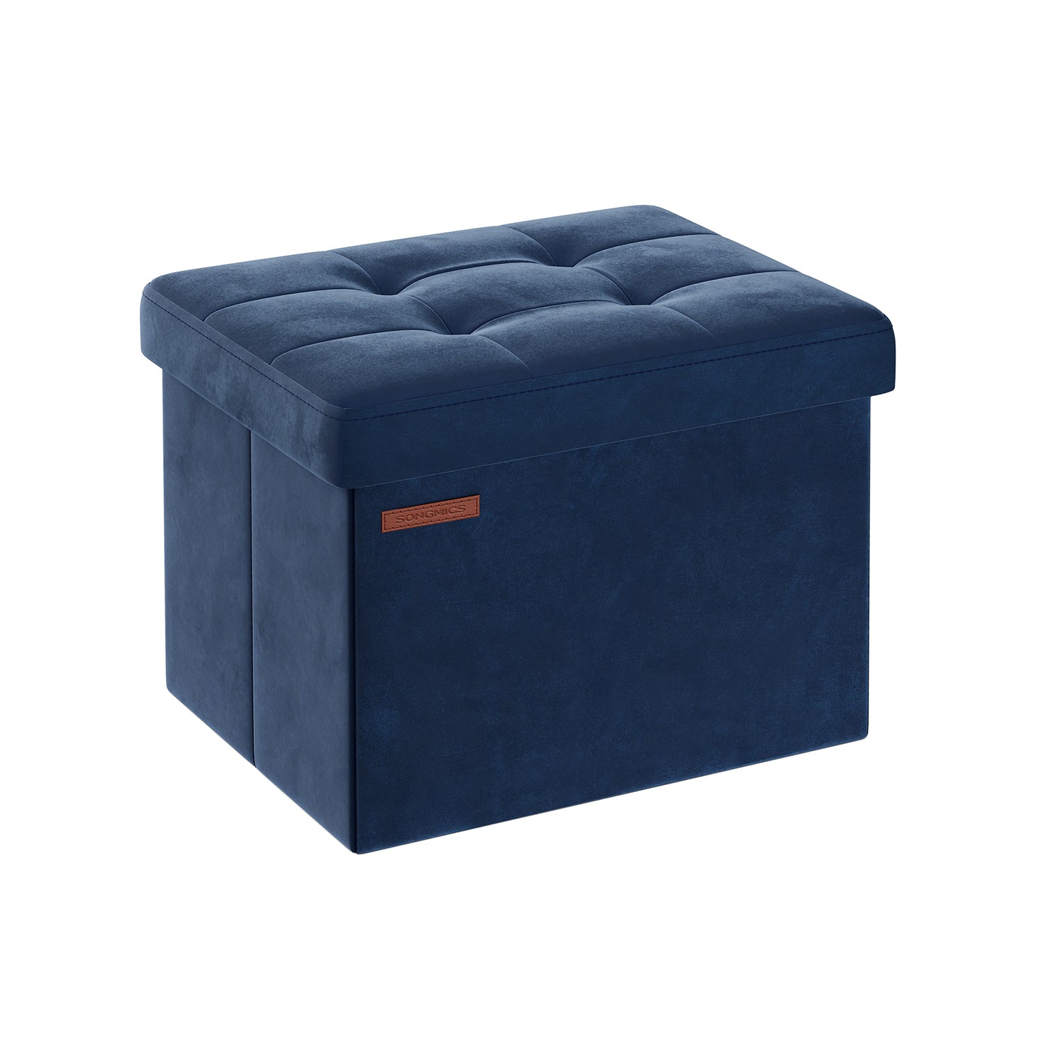 Small Ottoman Foot Rest with Storage, Load up to 286 lb - HWLEXTRA 