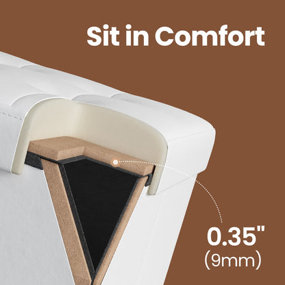 Flipping Lid Ottoman Bench - image 4