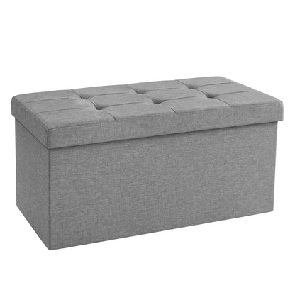 Fabric Storage Ottoman - image 1