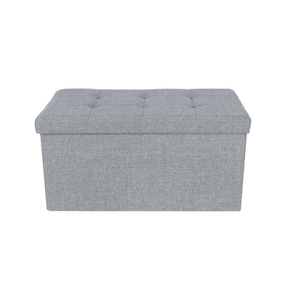 Fabric Storage Ottoman - image 2