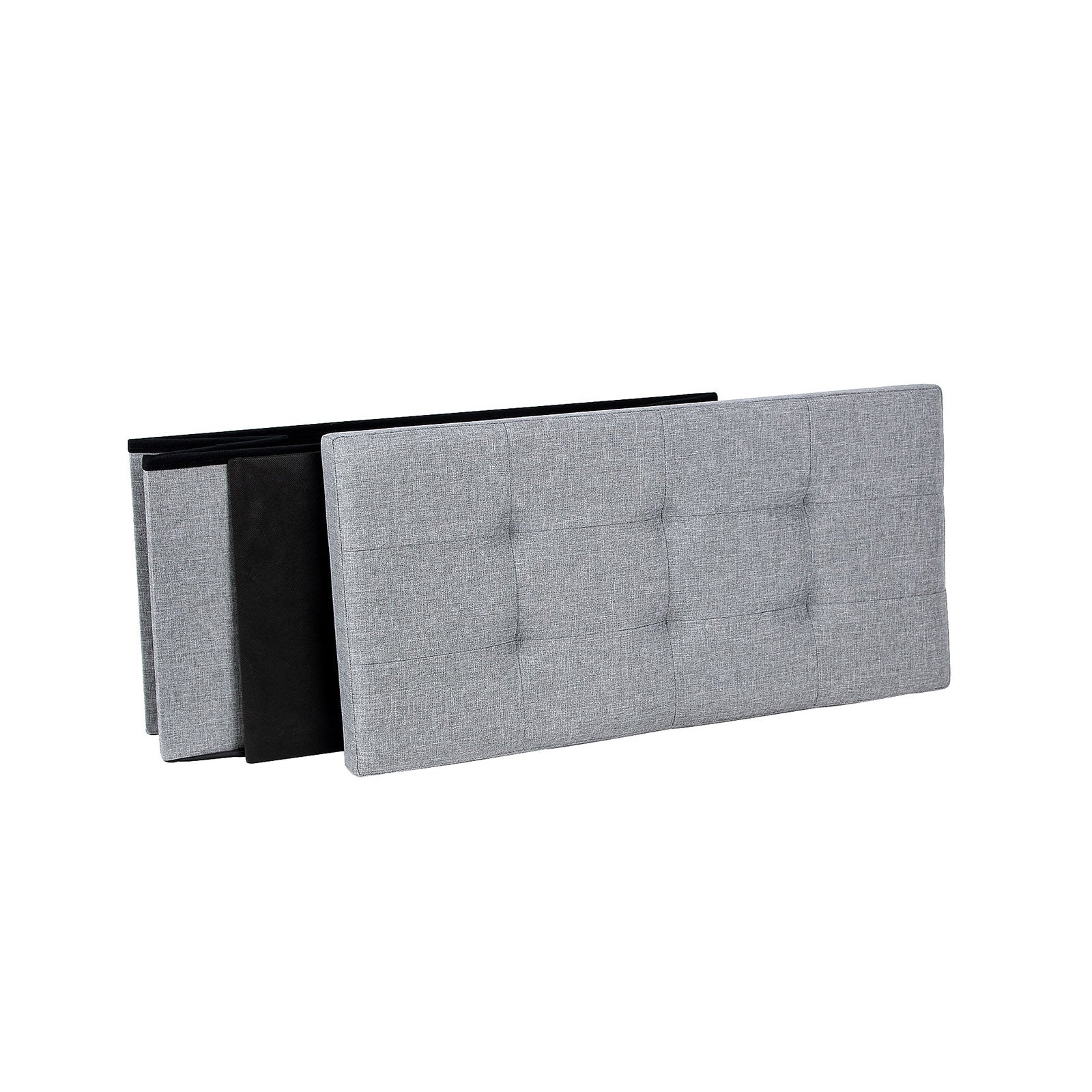 Fabric Storage Ottoman - image 4