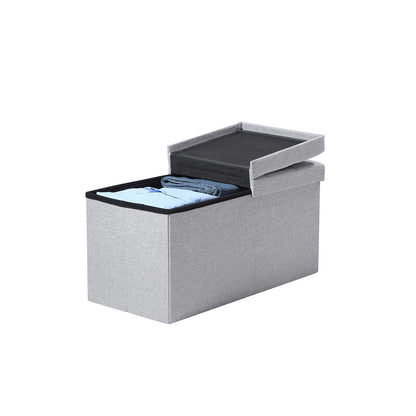 Storage Ottoman with Flipping Lid - image 3