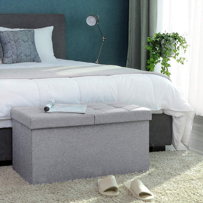 Storage Ottoman with Flipping Lid - image 4