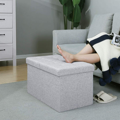 Storage Ottoman with Flipping Lid - image 5