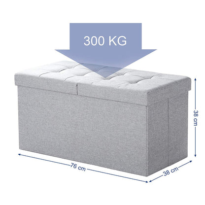 Storage Ottoman with Flipping Lid - image 8