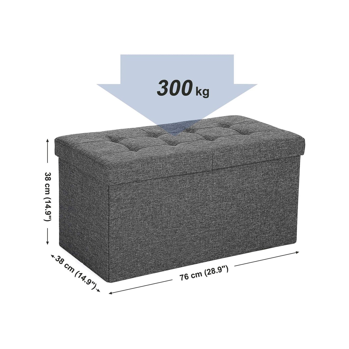 Storage Ottoman with Flipping Lid - image 15